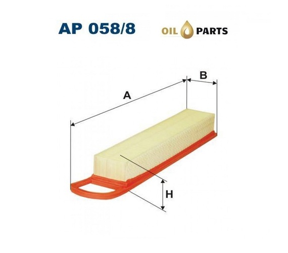 FILTR POWIETRZA FILTRON AP058/8