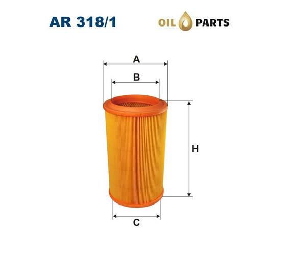 FILTR POWIETRZA FILTRON AR 318/1