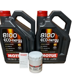 MOTUL 5W30 10L + FILTR OLEJU MOTORCRAFT FORD MUSTANG 5.0 GT 2018-