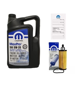 MOPAR 0W20 5L  + FILTR MO-349 JEEP GRAND CHEROKEE WL 2021- 3.6L 